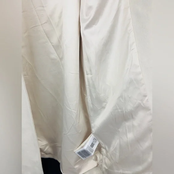 “Guess” - Cream Snow White Belted Trench Coat (Sustainable Wool Garment) NWT - Picture 12 of 15